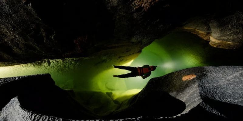 Dòng sông ngầm với dòng nước trong lành