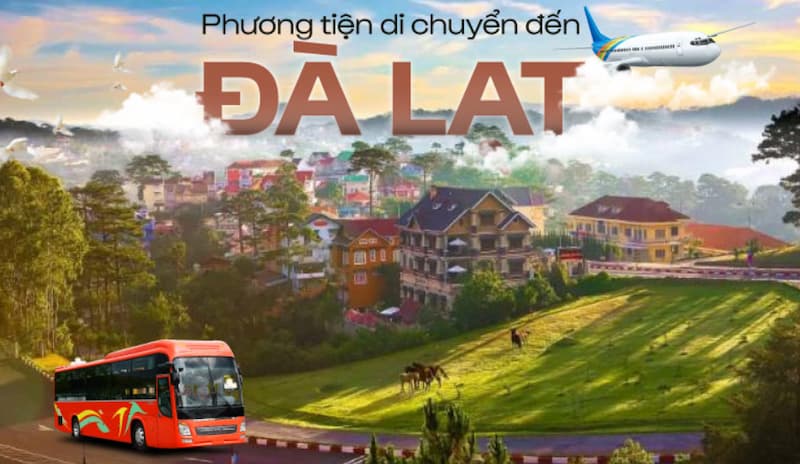 Phương tiện di chuyển phù hợp khi du lịch Đà Lạt