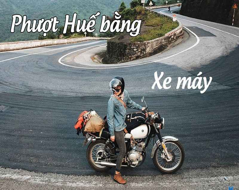 Dạo quanh Huế bằng xe máy chill chill