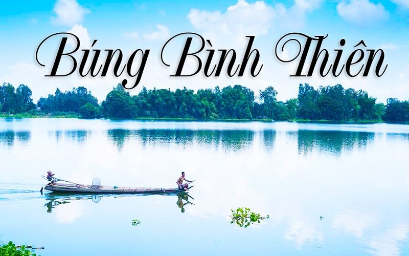 Búng Bình Thiên, “hồ nước trời” ở Tịnh Biên