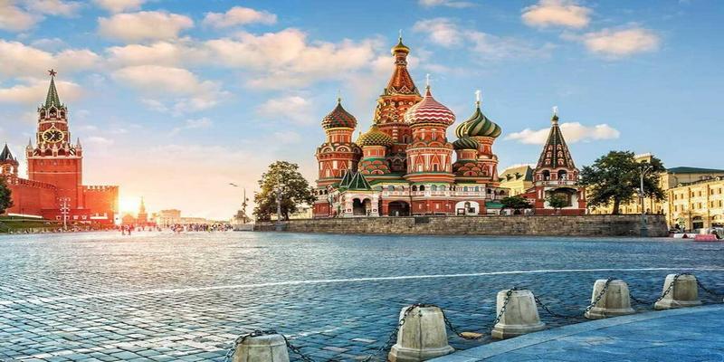 Kiến trúc nhà thờ thánh St.Basil được du khách rất yêu thích