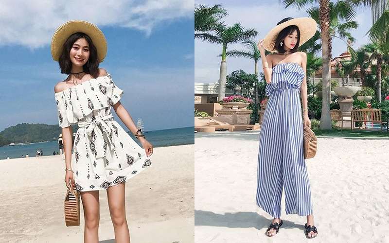 Trang phục du lịch Quảng Bình cho nữ đi Biển