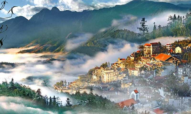 Mùa đông biến Sapa thành xứ sở sương mù huyền ảo