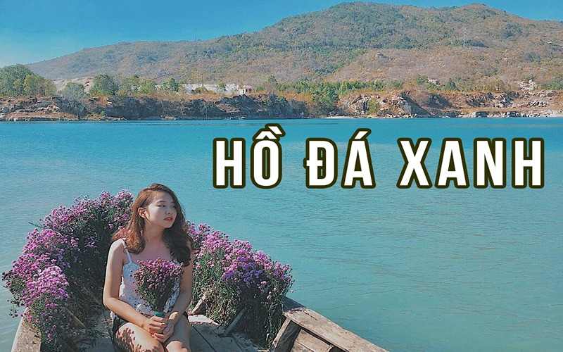 Hồ Đá Xanh là viên ngọc ẩn với mặt hồ xanh biếc