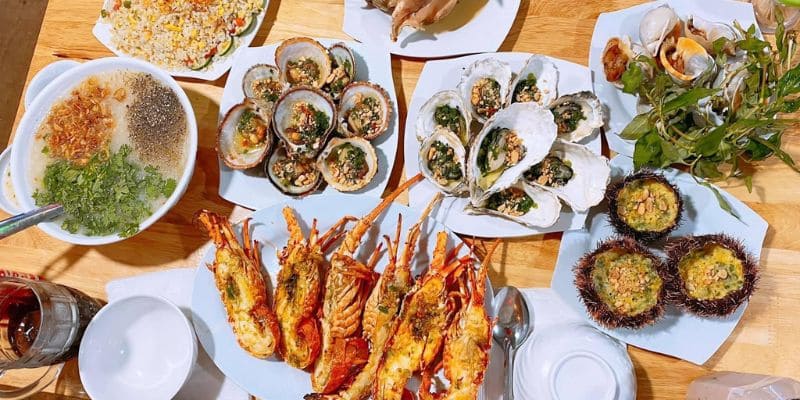 Hải sản Bình Tiên thơm ngon