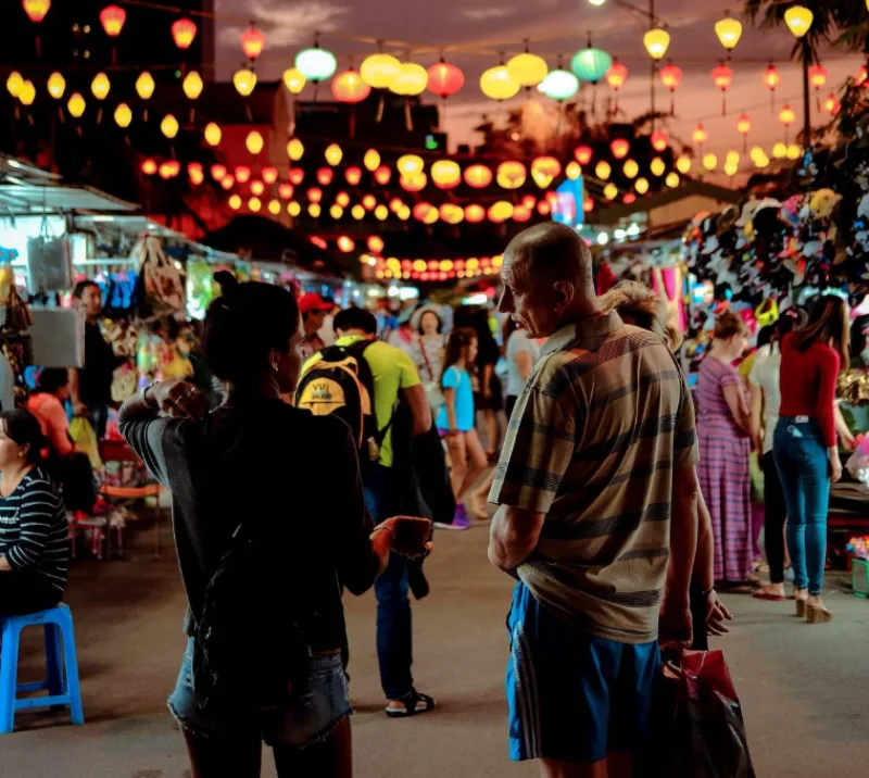 Hình ảnh chợ đêm Nha Trang