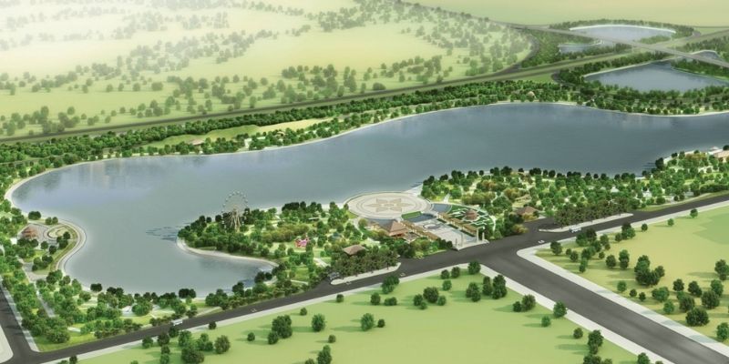 Không gian rộng mở phục vụ các sự kiện văn hóa, dân ca Quan họ thu hút người xem