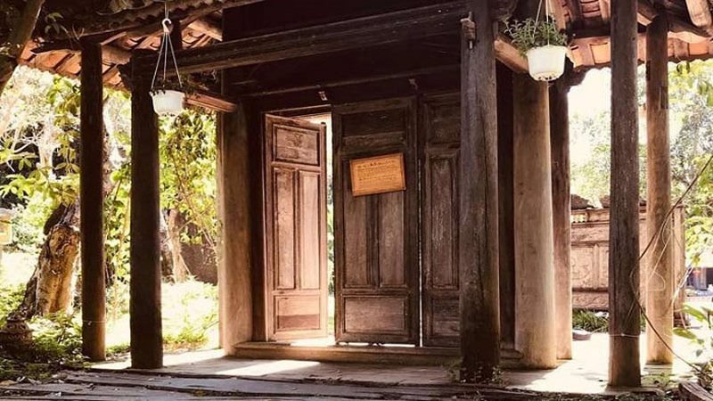 Hoàng Hoa Thôn là nơi lưu giữ các ngôi nhà cổ 