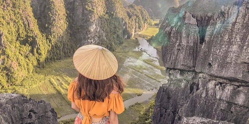 Hoàng hôn Hang Múa vô cùng đáng nhớ