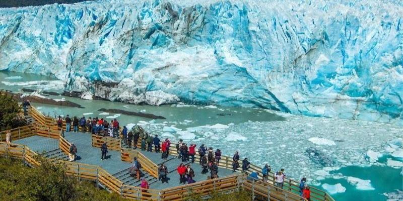 Dòng sông băng hùng vĩ tại Los Glaciares