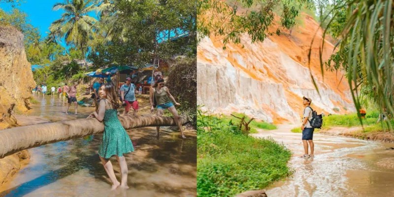 Hoạt động cắm trại đầy thú vị tại suối Tiên