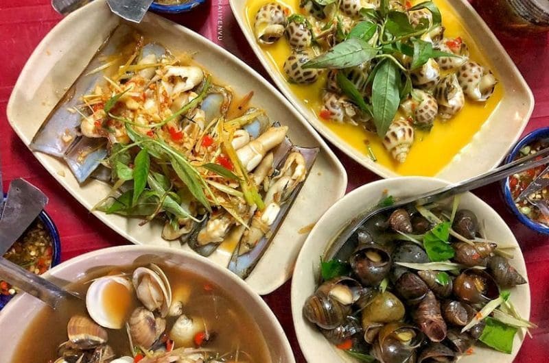 Hòn Một có nhiều món hải sản tươi ngon