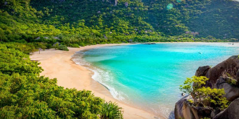 Đầm Bấy được mệnh danh là Maldives thu nhỏ của Nha Trang