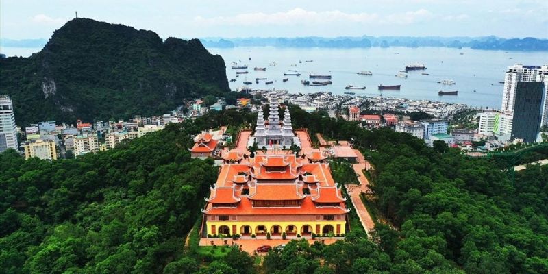 Không gian tâm linh tĩnh lặng giữa đồi thông