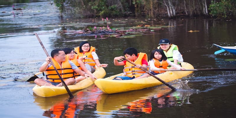 Trở thành dân miệt vườn thứ thiệt khi tham gia chèo xuống