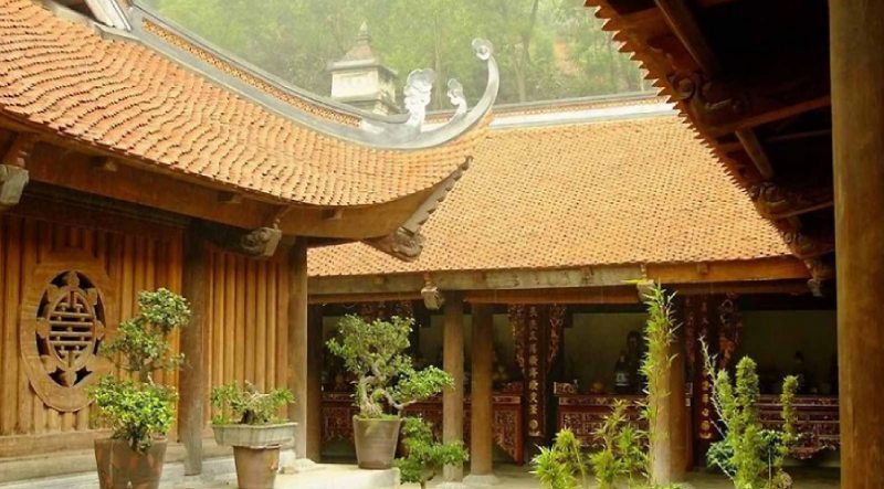 Khu thờ chính của chùa