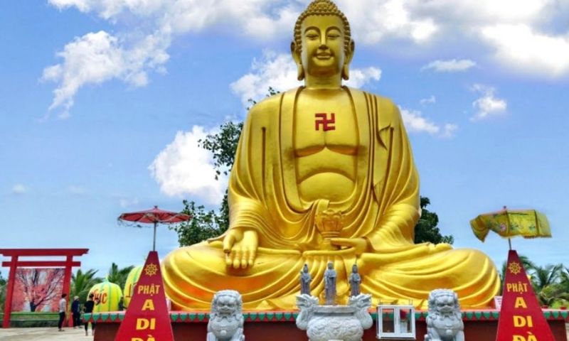 Khu vực tượng Phật Thích Ca