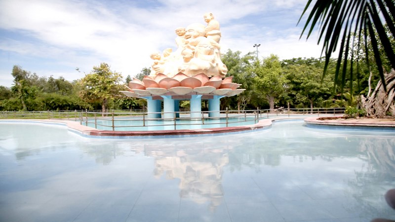 Khu vui chơi với nhiều trò thú vị