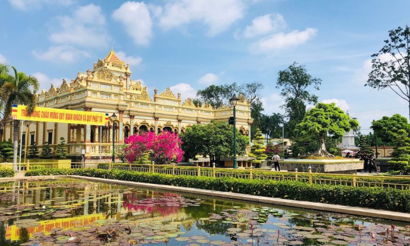 Kiến trúc ấn tượng khác biệt tại chùa