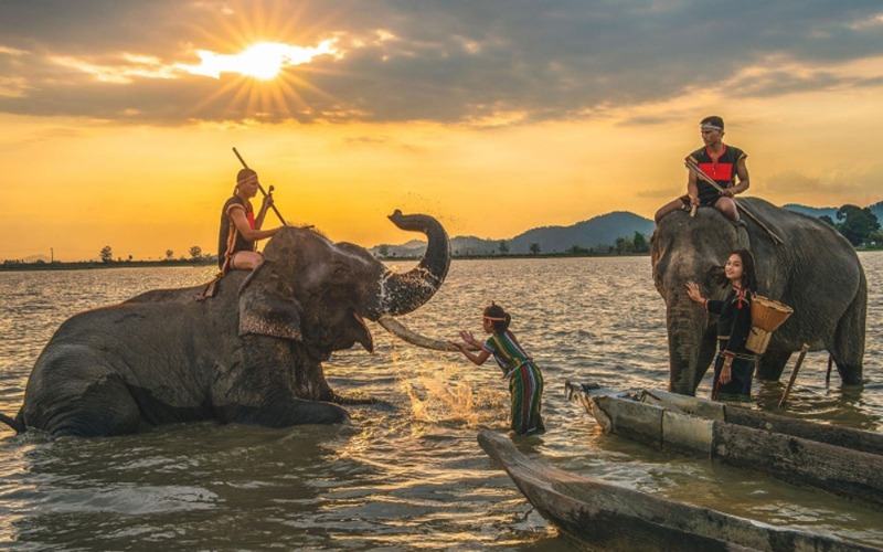 Buôn Đôn là vùng đất nổi tiếng với văn hóa bản địa và truyền thống săn voi