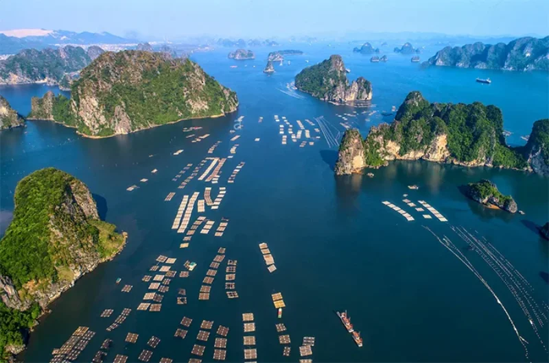 Cua Van Fishing Village in Quang Ninh Province