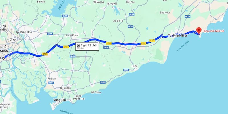 Hướng dẫn lộ trình tới Mũi Né để bạn tham khảo