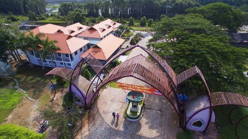 Làng Nổi Tân Lập sở hữu cảnh đẹp trù phú