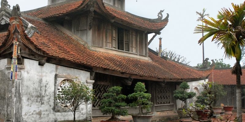 Chùa Bút Tháp trải qua nhiều đợt tu bổ