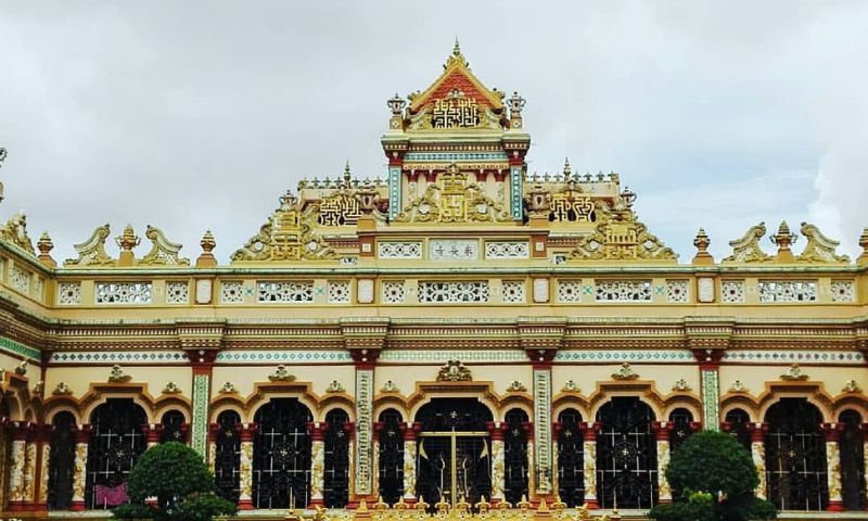 Lưu lại những bức ảnh đẹp tại Chùa Vĩnh Tràng