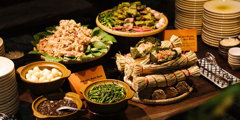 Menu ẩm thực đặc sắc, hấp dẫn khiến du khách khó cưỡng