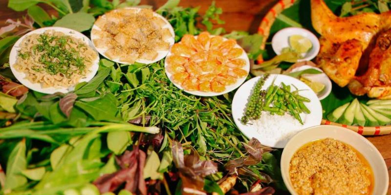 Gỏi lá mang đến trải nghiệm cực kỳ bùng nổ vị giác