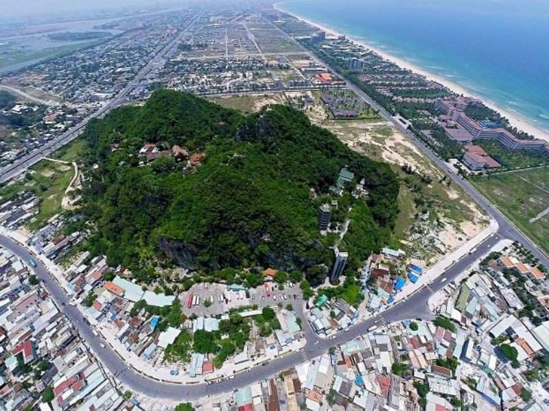 Ngọn Thủy Sơn với nhiều công trình ấn tượng