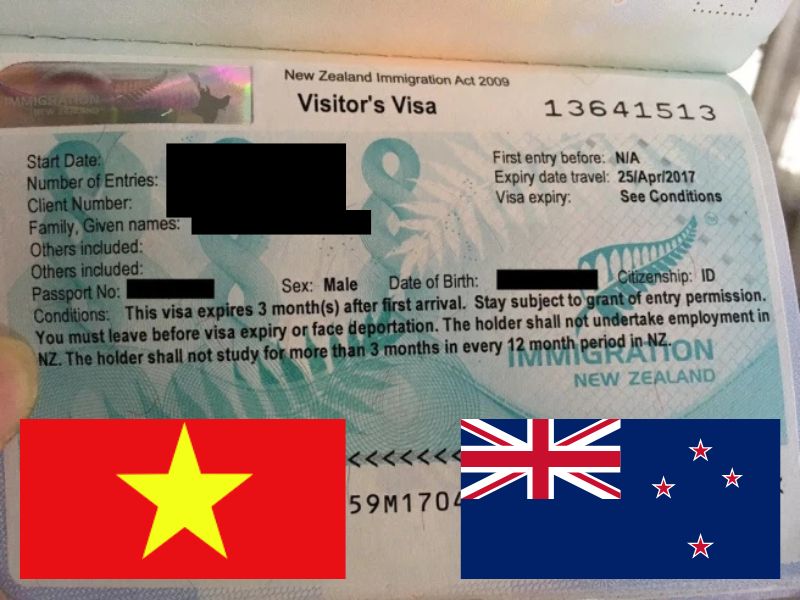 Người Việt Nam phải xin visa New Zealand để đến nước này