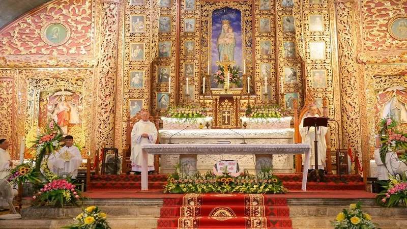 Nhà Nguyện Trái Tim Đức Mẹ vô cùng độc đáo