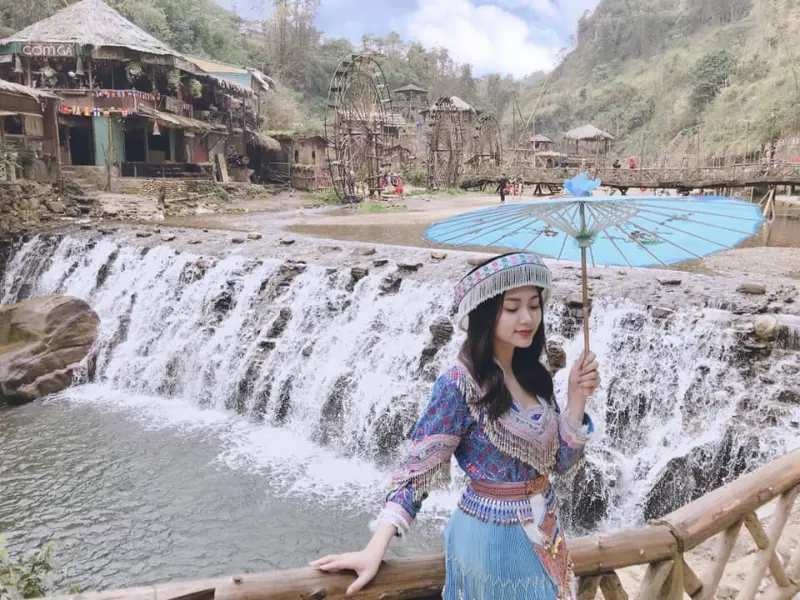 Những góc check in cực đẹp tại bản Cát Cát