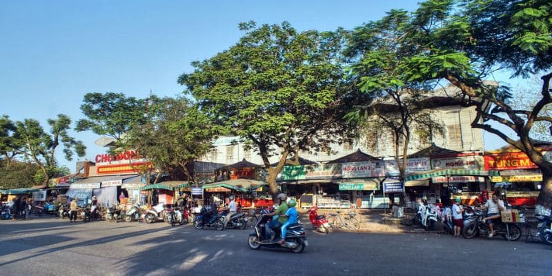 Nơi đây là trung tâm giao thương đông đúc, tấp nập