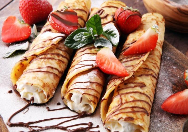 Palačinky - bánh kếp kiểu Czech