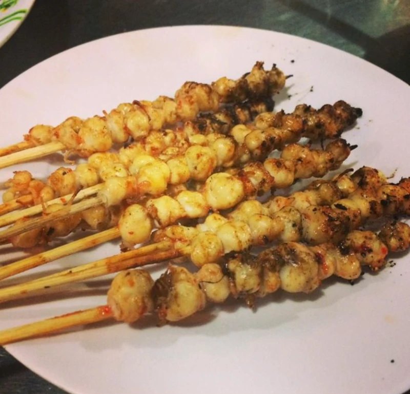 Răng mực nướng thơm ngon