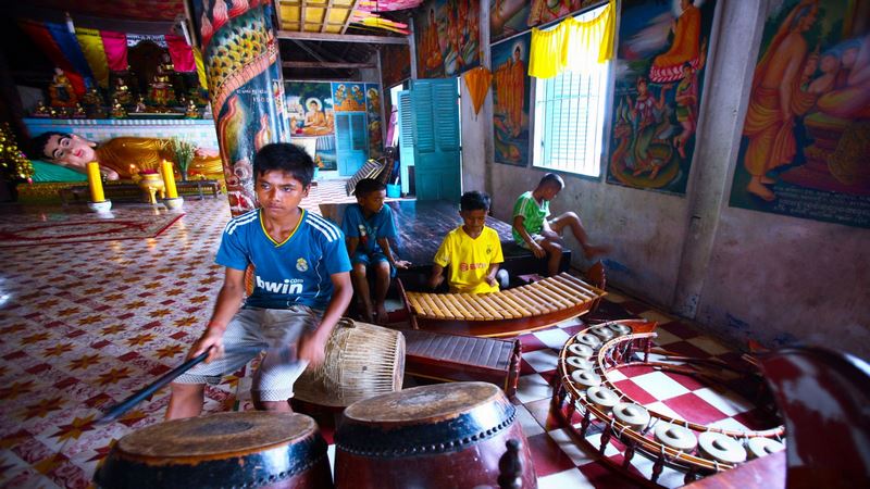 Sala là nơi sinh hoạt cộng đồng rất độc đáo