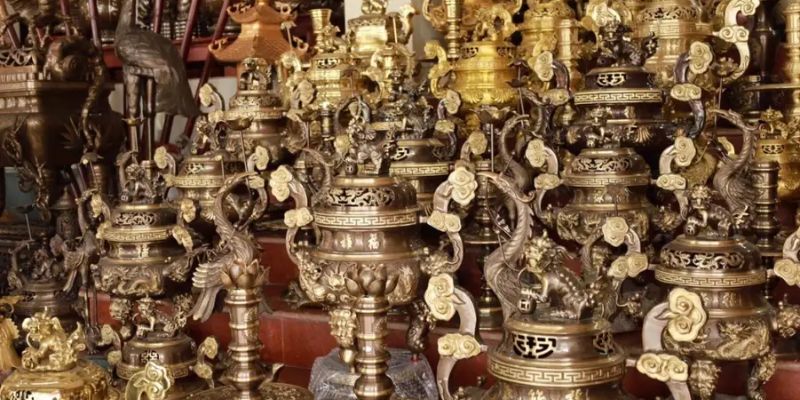 Sản phẩm phong thủy đặc sắc của làng nghề Đại Bái