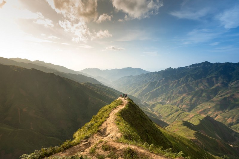 Di chuyển tại Tà Xùa