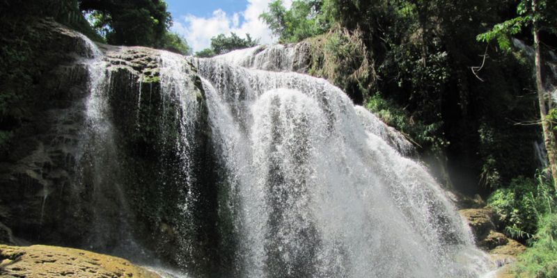 Thác Tác Tình - Cảnh đẹp hiếm có ở vùng núi rừng Tây Bắc