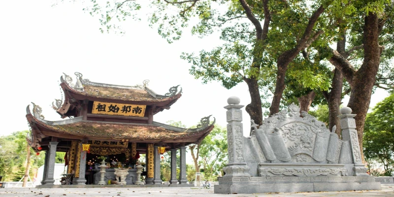 Thành cổ Luy Lâu nằm tại khu vực Lũng Khê, Bắc Ninh