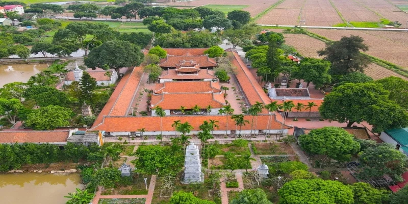 Khu vực Luy Lâu gắn với hệ thống chùa và tín ngưỡng Tứ Pháp
