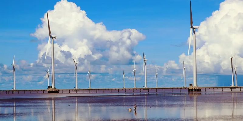 Tới cánh đồng điện gió Bạc Liêu vào 6:00 - 9:00 hoặc sau 15:00 chiều