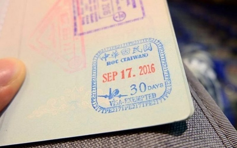 Visa Đài Loan visitor có thời hạn lưu trú tối đa 14 ngày