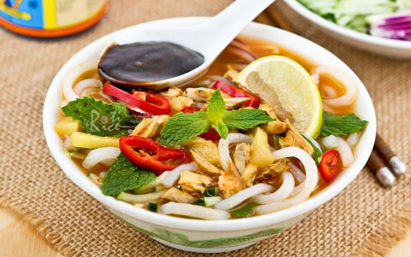 Thử Asam Laksa - món ăn quốc hồn quốc túy của Malaysia