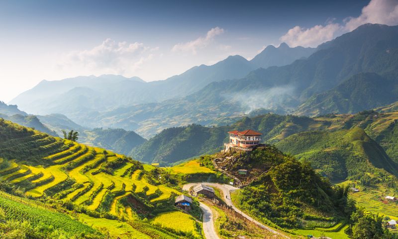 Thung lũng Mường Hoa mang nét đẹp thơ mộng