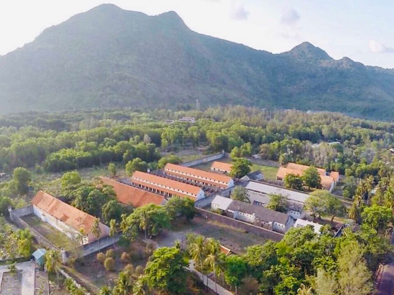 Toàn cảnh Nhà tù Côn Đảo từ trên cao