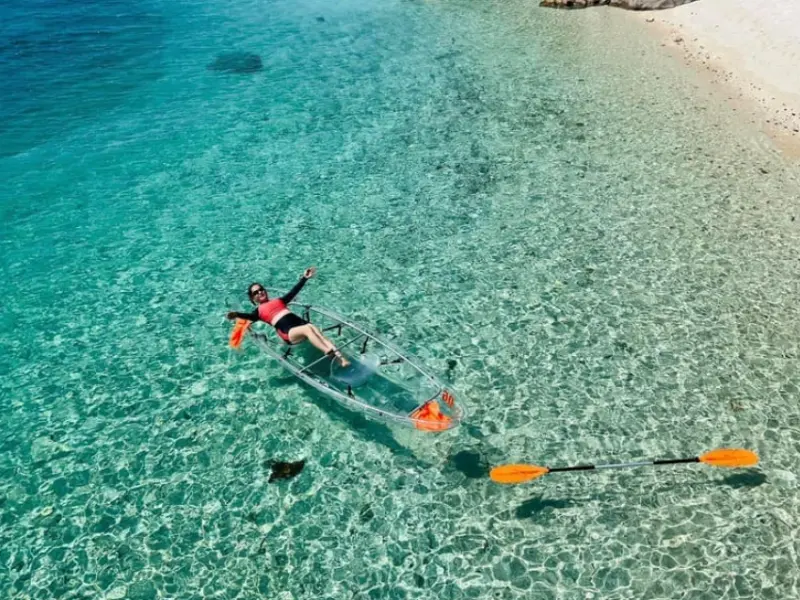 Trải nghiệm chèo thuyền kayak